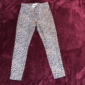 GAP Leopard Denim